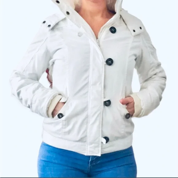 Soft Blue Spring/Autumn Jacket Small Fit - Picture 17 of 17